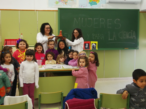 CEIP Campo de Molina (Fenazar), vocaciones científicas y tecnológicas en mujeres desde la infancia