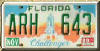 Florida licence plate
