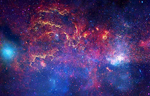 Imagen del centro de la Vía Láctea captada por el telescopio espacial Hubble. | AP | NASA