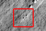 Imágenes tomadas por la sonda Mars Odyssey de la cueva marciana. | NASA
