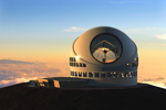 Recreación del "Thirty Meter Telescope" en el Mauna Kea. | TMT