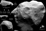 Ejemplos de asteroides y cometas visitados por naves espaciales. | NASA