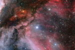 Nueva imagen de la estrella WR22 en la nebulosa Carina. | ESO