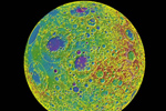 Topografía de la Luna obtenida por la misión LRO. | NASA / Science
