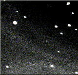 El Apophis (en el centro de la imagen, movindose hacia la izquierda) captado por el Observatorio Astronmico Sormano, en Italia. (Foto: Sormano)
