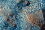 Un terreno arcilloso en Nilli Fossae, Marte, en una de las ltimas imgenes de la MARS Reconnaissance Orbiter. (Foto: Hirise | Universidad de Arizona)