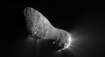 Cometa 103P Hartley 2. Foto: NASA/JPL.