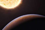 Recreación del planeta HIP3344 b y su estrella |ESO