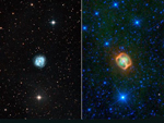 La nebulosa observada. Foto: NASA/JPL