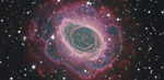 Nebulosa del Anillo en Lira | CAHA/RECTA/DSA/OAUV - V. Peris, J. Harvey, J. L. Lamadrid, S. Mazlin, A. Guijarro.
