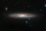 Una galaxia. Foto ESO.