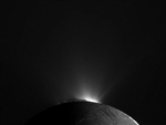 Una de las imágenes de Encelado realizadas por la nave espacial Cassini. Foto: NASA/JPL
