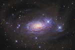El disco distorsionado de la galaxia Girasol (M63). | R. Jay Gabany y D. Martínez-Delgado