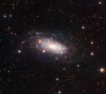 NGC 3621. Foto: Observatorio La Silla (Chile).
