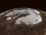 Polo de Marte. Foto: NASA.