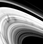 Anillos de Saturno. Foto: NASA.