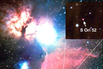 La región de formación estelar en sigma Orionis, con uno de los "Júpiter" errantes localizados por el equipo español en 2000.|IAC