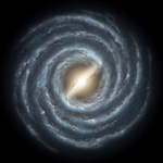 Galaxia espiral. Foto: Canal Historia