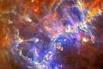 La Nebulosa del Águila está situada a 6.500 años luz de la Tierra.| ESA