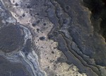 Imagen captada por la Mars Reconnaisance Oribiter de la regin de Marte donde se han hallado los nuevos minerales. (Foto: NASA/AP)