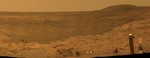 Vista panormica de la suoperficie de Marte captada por el robot \\\\