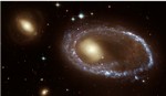 La galaxia AM 0644-741, una de las imgenes de la exposicin inaugurada con motivo de la apertura del Ao de la Astronoma en Espaa. (Foto: NASA)