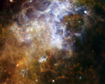 Formacin de gas fro en la constelacin Cruz del Sur. | ESA