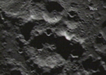 Una imagen tomada segundos despus del impacto sobre la superficie lunar. | AP / NASA
