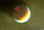 Imagen de la animacin del nuevo planeta descubierto . | NASA.