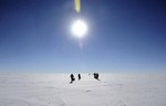 Imagen de la expedicin del Prncipe de Mnaco en la Antrtida. (Foto: REUTERS)