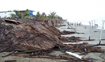 Zona costera de Mxico tras el paso de la tormenta tropical Andrs. | EFE.