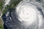 El huracn Katrina en el Golfo de Mexico, 2005. | NASA