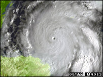 Wilma el huracn ms potente jams registrado (Foto AFP)